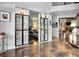 Bright and airy living area with built-in shelving, creating an inviting and organized space at 2295 Hemrick Rd, Cumming, GA 30041