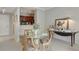 Dining area with glass table and kitchen view, perfect for everyday meals at 2310 River Green Nw Dr, Atlanta, GA 30327