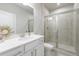 Bathroom includes a sink, vanity, and walk-in shower at 3152 Quinn Pl, Atlanta, GA 30341