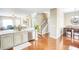 Bright, open-concept kitchen with stainless steel appliances and granite countertops at 3068 Cedar Glade Ln, Buford, GA 30519