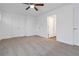 Bedroom featuring neutral carpet, closet, and white walls at 3541 Parc Sw Cir, Atlanta, GA 30311