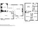 Layout of the home with details about the number of bedrooms, baths, and living spaces at 1057 Forest Path, Stone Mountain, GA 30088