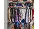 Image inside a closet, stacked with clothes and other belongings at 3091 Colonial Way # D4, Atlanta, GA 30341