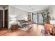 Cozy living room with hardwood floors, comfortable seating, and natural light at 3091 Colonial Way # D4, Atlanta, GA 30341