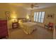 Inviting bedroom with a plush bed, soft lighting, and a window with shutters at 3777 Peachtree Ne Rd # 733, Atlanta, GA 30319