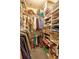 Organized walk-in closet with shelving and hanging racks at 3777 Peachtree Ne Rd # 733, Atlanta, GA 30319
