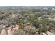 A serene neighborhood with homes nestled among trees and winding roads at 743 Cedar Sw Trce, Lilburn, GA 30047