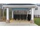 Community mailboxes under pavilion offering secure mail pickup in a well-maintained neighborhood setting at 6451 Crest Brook Way, Buford, GA 30518