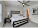 Cozy bedroom includes ceiling fan at 5473 Blossomwood Sw Trl, Mableton, GA 30126