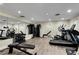 Well-equipped gym with treadmills and weightlifting equipment at 5 Spring Green Pl, Atlanta, GA 30318