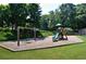 Outdoor community playground with swings and slide at 5 Spring Green Pl, Atlanta, GA 30318