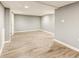 Open basement area with vinyl floors at 1472 Norman Berry Dr, Atlanta, GA 30344