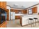 Spacious kitchen with a breakfast bar and ample counter space, perfect for cooking and entertaining at 211 Congress Pkwy, Lawrenceville, GA 30044
