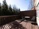 Outdoor deck with patio furniture perfect for entertaining at 132 Wetherbrooke Ln # 3, Smyrna, GA 30082