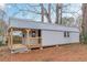 Exterior view of a shed featuring a covered front porch at 50 Carriage Trce, Stockbridge, GA 30281