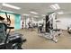 Community gym with multiple machines and free weights for a full body workout at 57 Forsyth Nw St # 14D, Atlanta, GA 30303