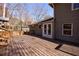 Expansive backyard deck offering outdoor entertaining space and access to home at 3044 Windfield Cir, Tucker, GA 30084