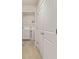 Convenient laundry area features new washer and dryer hookups with easy access from hall at 2713 Serena Way, South Fulton, GA 30331