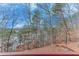 Picture perfect lake view from a wooden stairway between the home and the lake at 4110 Sinclair Shores Rd, Cumming, GA 30041