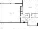 Floor plan of terrace level with Gathering room, garage, bathroom, bedroom, and storage room at 4230 N Elizabeth Se Ln, Atlanta, GA 30339