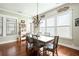 Casual dining area with large windows providing abundant natural light at 515 Windy Ridge Ct, Canton, GA 30114