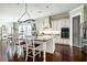 Spacious kitchen showcasing a large center island and stainless steel appliances at 515 Windy Ridge Ct, Canton, GA 30114