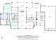 Main floor layout includes a primary bedroom suite, open living spaces and a 4-car garage at 3201 Hobsons Ridge Nw Trl, Acworth, GA 30101