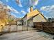 Backyard view featuring a large deck area and neutral siding at 4188 Gunnerson Ln, Kennesaw, GA 30152