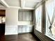 Dining area features stylish cabinets, countertops, and abundant natural light at 4188 Gunnerson Ln, Kennesaw, GA 30152