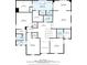 Detailed floor plan showcasing the layout of the home's second level with room dimensions at 4188 Gunnerson Ln, Kennesaw, GA 30152
