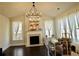 Cozy living room with fireplace, natural light, and unique decor at 4188 Gunnerson Ln, Kennesaw, GA 30152