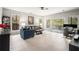 Relaxing living room with bright windows, access to balcony and stylish furniture at 1255 Wildcliff Ne Pkwy, Atlanta, GA 30329