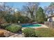 Community pool area with mature landscaping offers a refreshing escape for residents at 3048 Briarcliff Ne Rd # 2, Atlanta, GA 30329