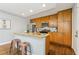 Modern kitchen with stainless steel appliances, a breakfast bar, and ample cabinet space at 3048 Briarcliff Ne Rd # 2, Atlanta, GA 30329