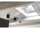 Contemporary ceiling with a skylight and track lighting at 3637 Eaglerock Drive, Atlanta, GA 30340