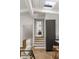 Hallway with skylight, and open staircase, leading into the kitchen at 3637 Eaglerock Dr, Atlanta, GA 30340