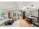 Open living room with natural light, and a contemporary design at 3637 Eaglerock Dr, Atlanta, GA 30340