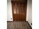 Bifold closet doors in bedroom at 1449 Albans Ct, Lithonia, GA 30058