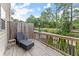 Relaxing balcony area with a lounge chair, providing a comfortable outdoor space at 2452 Coosa Vly, Atlanta, GA 30339