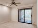 Carpeted bedroom with a sliding glass door at 2930 Torreya Se Way, Marietta, GA 30067