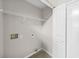 Laundry room featuring shelving, utility connections, and easy access to appliances for efficient chores at 3100 Parc Lorraine, Lithonia, GA 30038