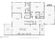 First floor plan featuring living room, kitchen, dining room, and primary bedroom at 1406 Winston Pl, Decatur, GA 30033