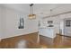 Bright kitchen with stainless steel appliances at 1824 Westwood Sw Ave, Atlanta, GA 30310