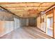 Unfinished basement is insulated and framed, awaiting your personalized design at 4335 Hastings Dr, Cumming, GA 30041