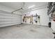 Spacious two car garage with high ceilings and room for storage at 642 Stickley Oak Way, Woodstock, GA 30189