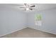 Bedroom with carpeted floors, fan, and a window at 1905 Countryside Se Pl # 1905, Smyrna, GA 30080