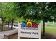 Harmony Park in downtown Decatur, GA, is a community gathering place with colorful murals at 412 E Pharr Rd, Decatur, GA 30030
