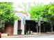 Restaurant exterior showcasing modern design with wood accents and outdoor seating at 412 E Pharr Rd, Decatur, GA 30030