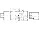 Layout of the first and second floors of the home at 120 Arrowood Ln, Alpharetta, GA 30009