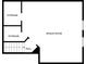 Layout of the second floor including bonus room, storage and hall at 120 Arrowood Ln, Alpharetta, GA 30009